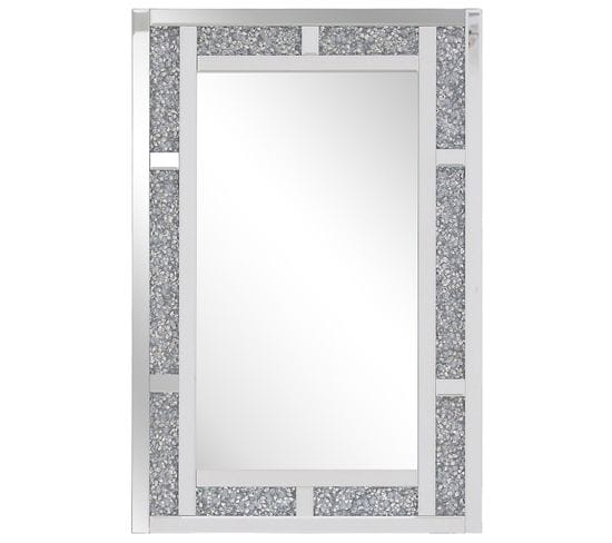 Miroir 90 Cm Argenté Avrille