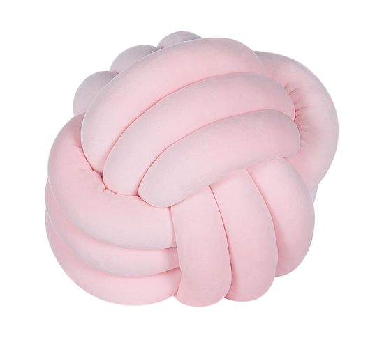 Coussin Velours Rose Malni 30 X 30 Cm