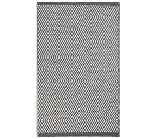 Tapis D'extérieur Gris 120 X 180 Cm Sikar