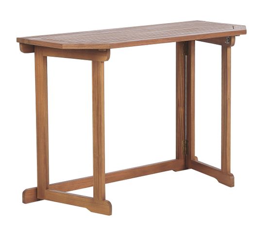 Table De Jardin En Bois Acacia 110 X 47 Cm Treia