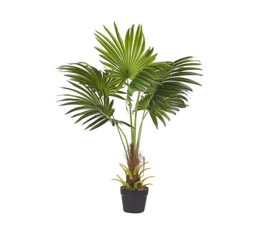 Plante Artificielle 100 Cm Avec Pot Fan Palm