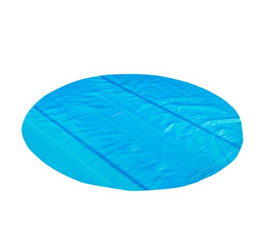 Couverture Solaire À Bulles Pour Piscine Ronde Bleu 3,05 M 120 Μ/microns Polyethylen