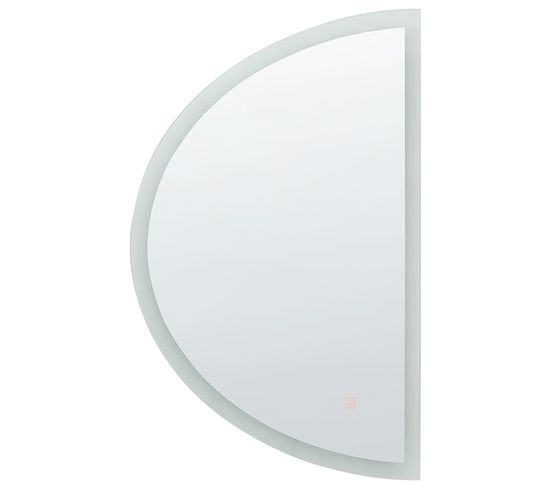 Miroir Lumineux à LED Argenté Ø 80 Cm Bezons