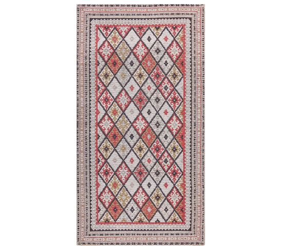 Tapis Multicolore En Coton 80 X 150 Cm Anadag