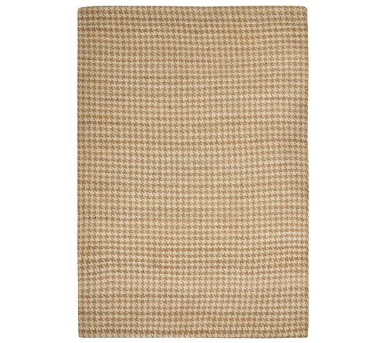 Tapis En Jute Beige 160 X 230 Cm Araptepe