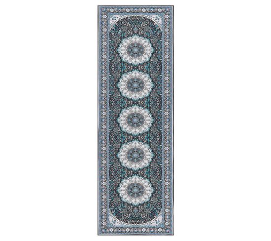 Tapis Bleu 80 X 240 Cm Gediz