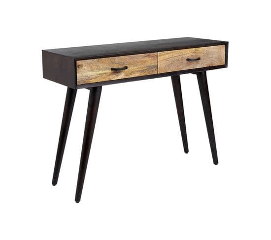 Console En Bois De Manguier Noir Arabes