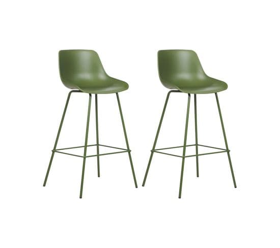 Lot De 2 Chaises Vertes Emmet