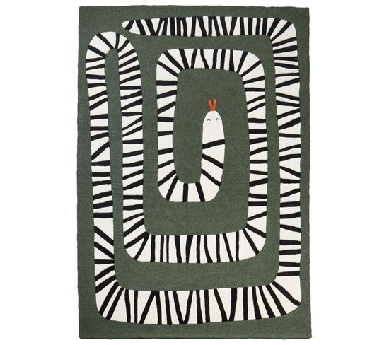 Tapis De Sol 160 X 230 Cm Vert Okapi