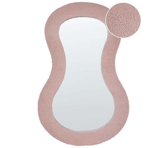 Bouclé Miroir 112 Cm Rose Planchez