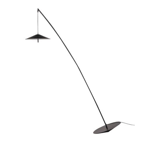 Lampadaire LED Noir Comalie