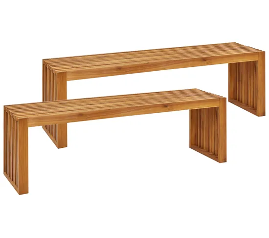 Banc Bois 150 Cm Bois Clair Sulzano