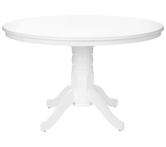 Table Ronde D 120 Cm Blanc Akron