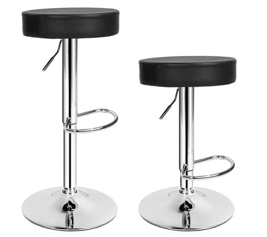 Lot De 2 Tabourets De Bar Sebastian