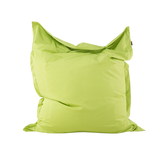 Pouf Géant Vert Citron Fuzzy