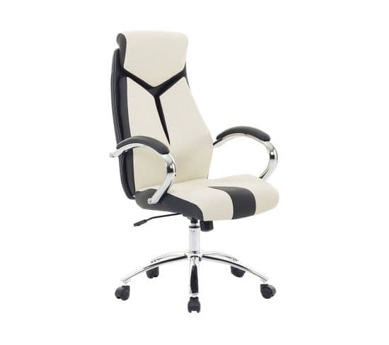 Chaise De Bureau Design Beige Formula 1