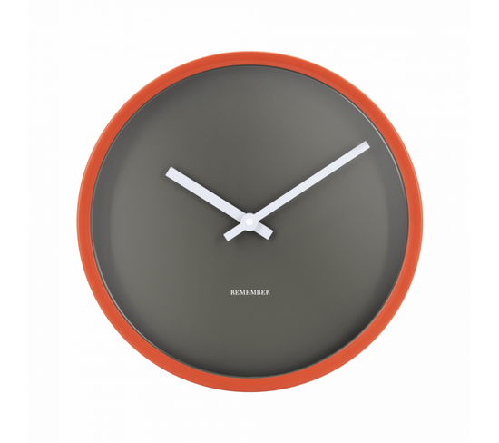 Horloge Murale D30cm Gris