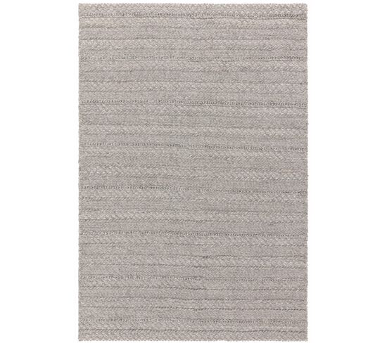 Tapis De Salon Blackson En Polyester Recyclé - Gris - 120x170 Cm