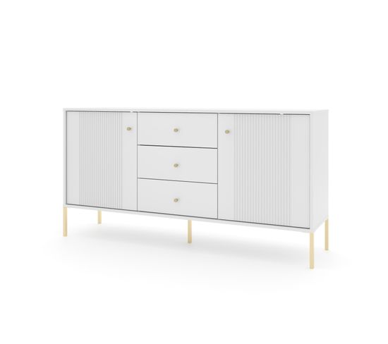 Buffet Iseo 154x39x79 Cm Blanc