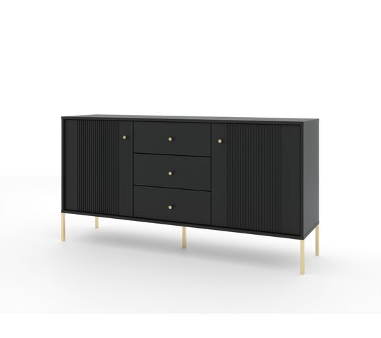 Buffet Iseo 154x39x79 Cm Noir