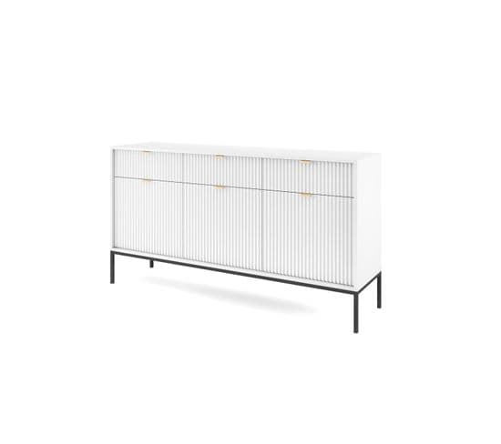 Buffet Avon 154x39x83 Cm Blanc