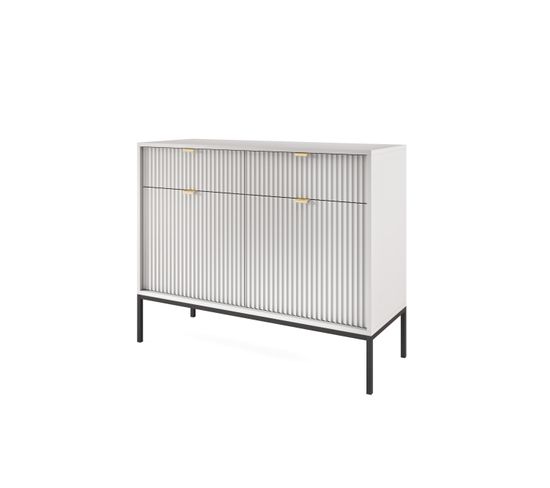 Buffet Avon 104x39x83 Cm Gris