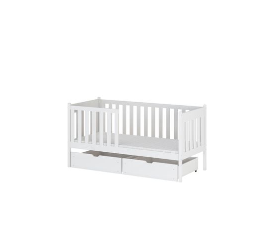 Lit Enfant Alicja 90x190 Cm Blanc