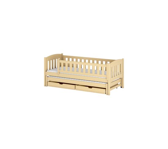 Lit Enfant Amelka 90x190 Cm Beige