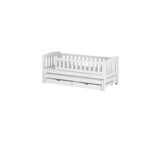 Lit Enfant Amelka 90x190 Cm Blanc