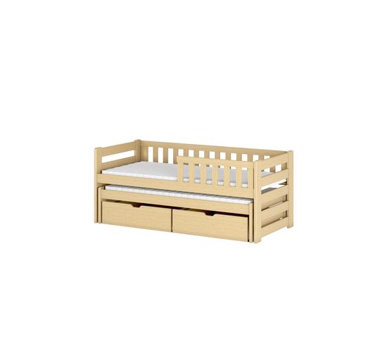 Lit Enfant Bolko 90x190 Cm Beige