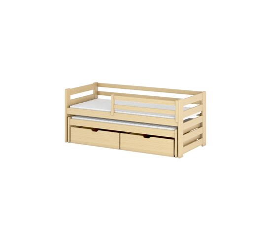 Lit Enfant Senso 90x190 Cm Beige