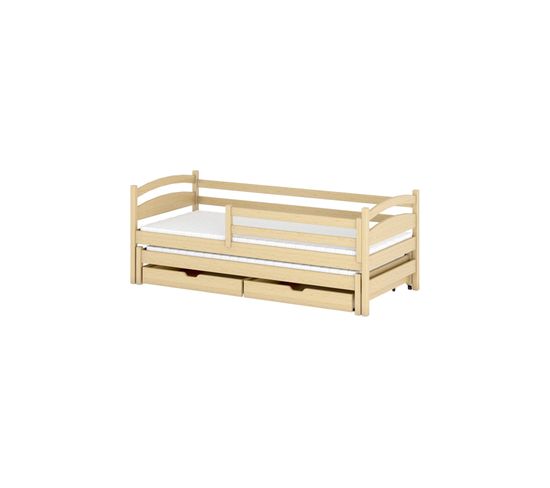 Lit Enfant Tosia 90x190 Cm Beige