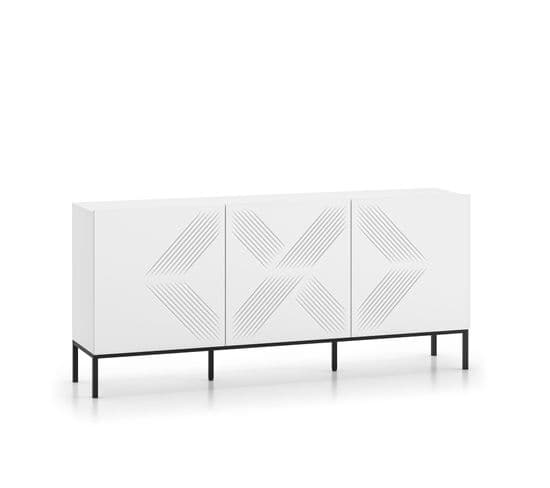 Buffet Clearing 170x37x77 Cm Blanc