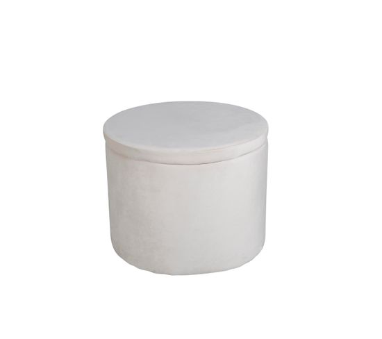 Pouf Dunken 51x51x43 Cm Beige