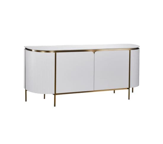 Buffet Stilig 180x40x90 Cm Blanc