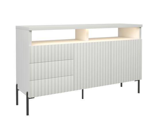 Buffet Zenith 150x45x89 Cm Blanc