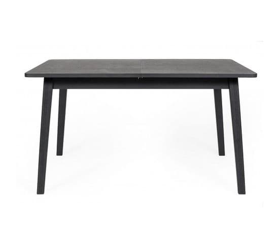 Table à Manger Design "skagen" 140cm Noir