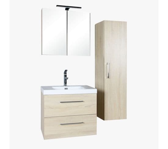 Ensemble De Salle De Bain 60 Cm Aquazur