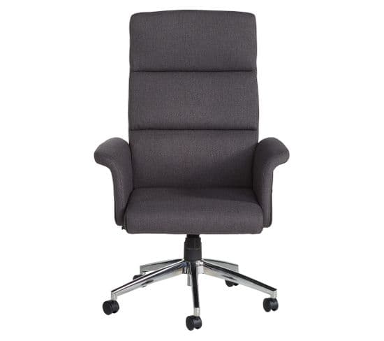 Fauteuil de bureau MARTY gris et noir