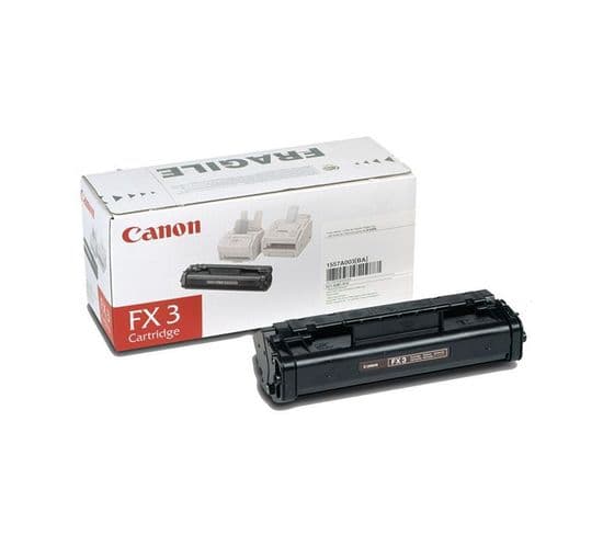 Pack De 1 Cartouche De Toner -  Fx-3   - Noir - Capacité Standard 2700 Pages