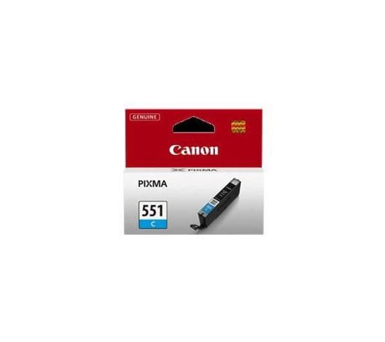 Cartouche D'encre Cli-551c Cyan - 6509b001