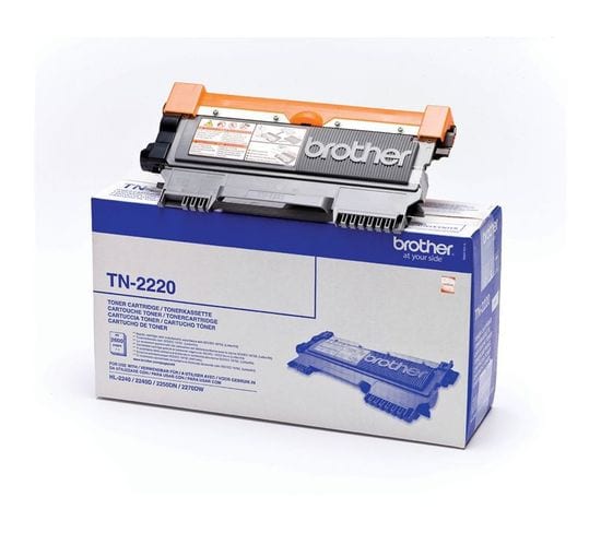 Toner Laser Noir Tn-2220 (2600 Pages)