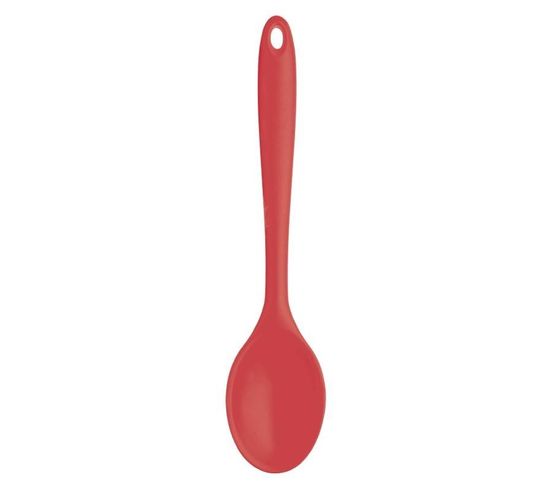 Cuillère Rouge En Silicone - 270 Mm