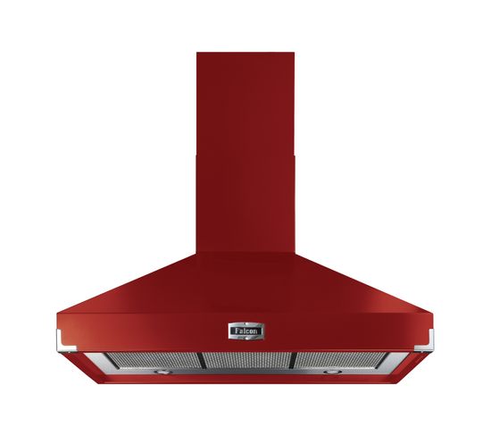 Hotte décorative FALCON FHDSE1000RD/N 100cm Rouge