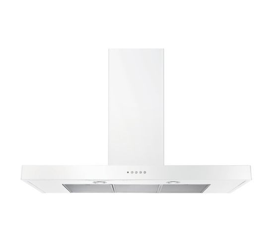 Hotte décoration FALCON UNBHDS90WH/ 90cm Blanc