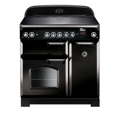 Cuisinière vitrocéramique FALCON CLA90ECBL/C-EU Noir