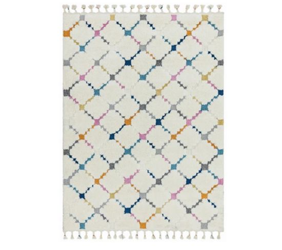 Tapis épais moderne CRISSY - Multicolore - 160x230 Cm