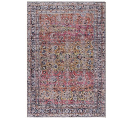 Tapis De Salon Tara En Polypropylène - Multicolore - 120x170 Cm