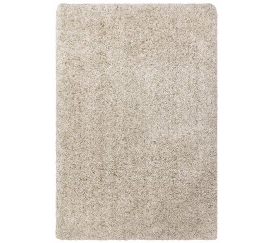 Tapis De Salon Barny En Polyester - Beige Sable - 120x170 Cm