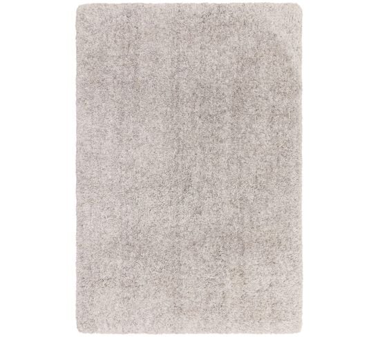 Tapis De Salon Barny En Polyester - Argent - 120x170 Cm